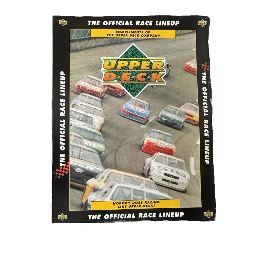 Winston Select 500 1995 Program and Official Lineup w/ Patch NASCAR Talladega‎